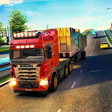 Euro Truck Driving Simulator Transport Truck Games 1.30 (MOD: много денег)