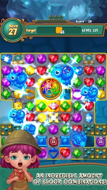 Jewels fantasy: match 3 puzzle screenshot