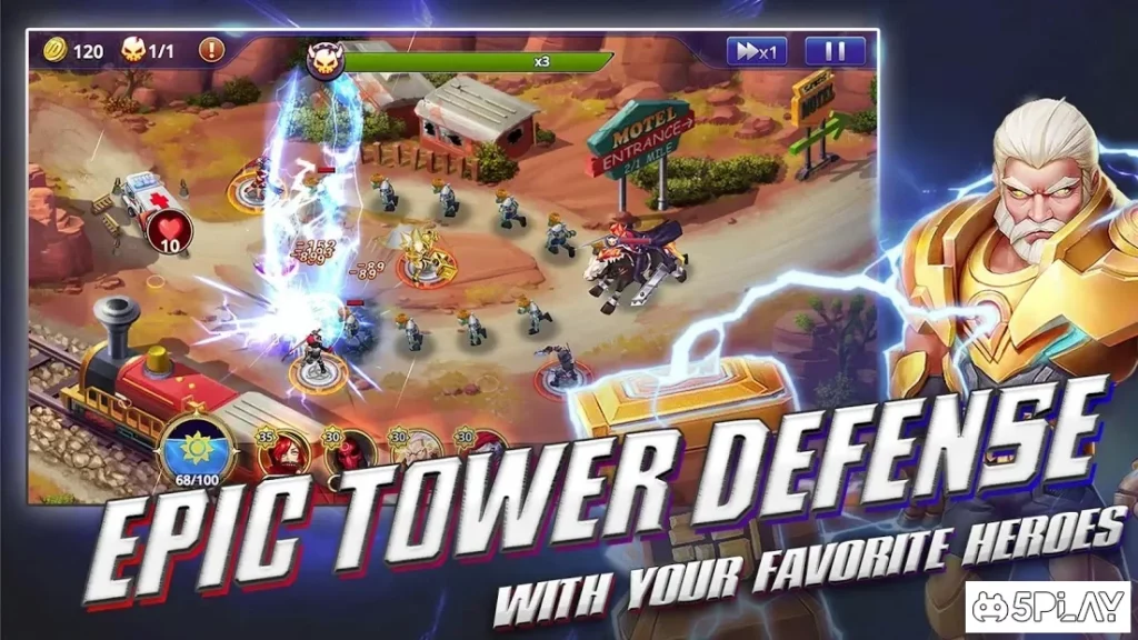 D-MEN: The Defenders screenshot