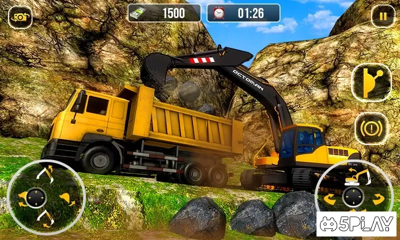 Тяжелый экскаватор screenshot