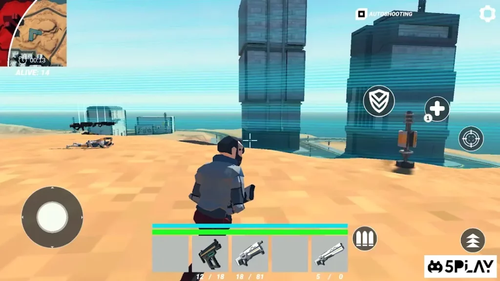 Cyber Fortress: Cyberpunk Battle Royale Frag Squad screenshot