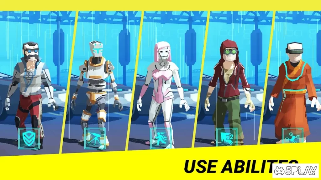Cyber Fortress: Cyberpunk Battle Royale Frag Squad screenshot