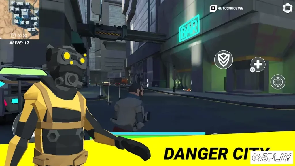 Cyber Fortress: Cyberpunk Battle Royale Frag Squad screenshot