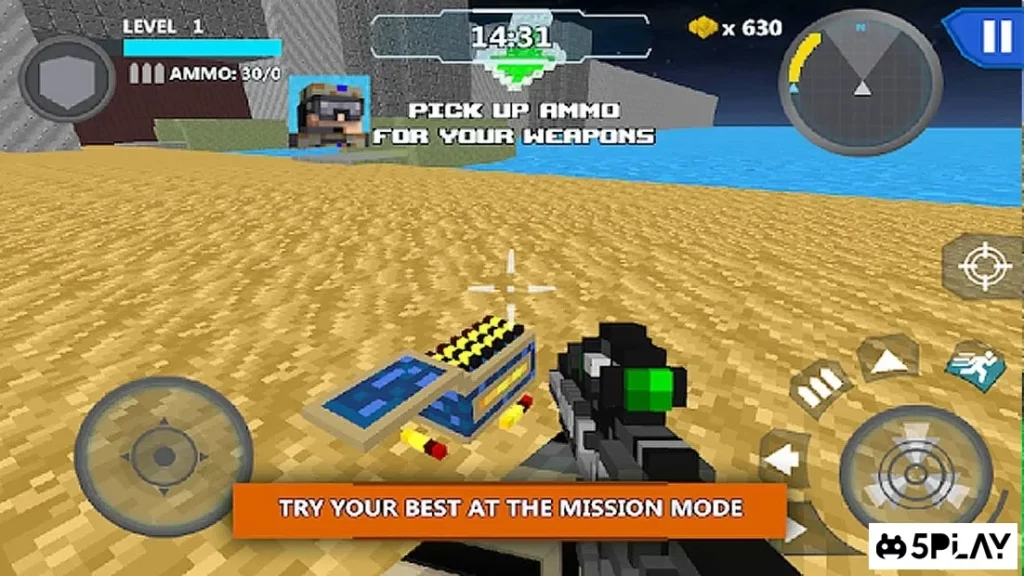 Cube Wars Battle Survival screenshot