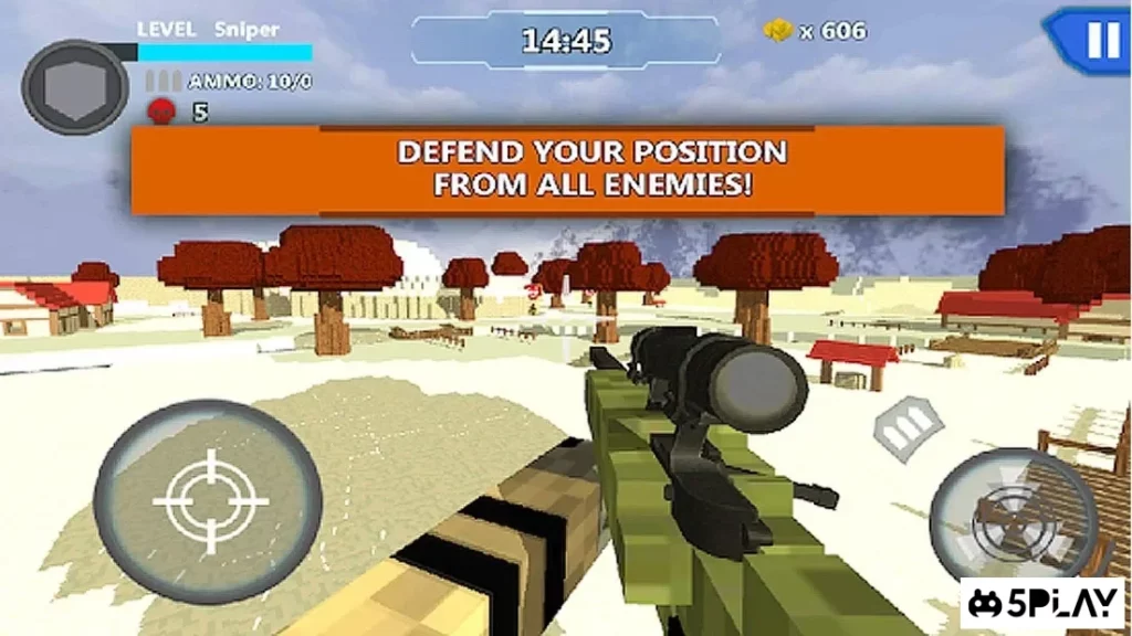 Cube Wars Battle Survival screenshot