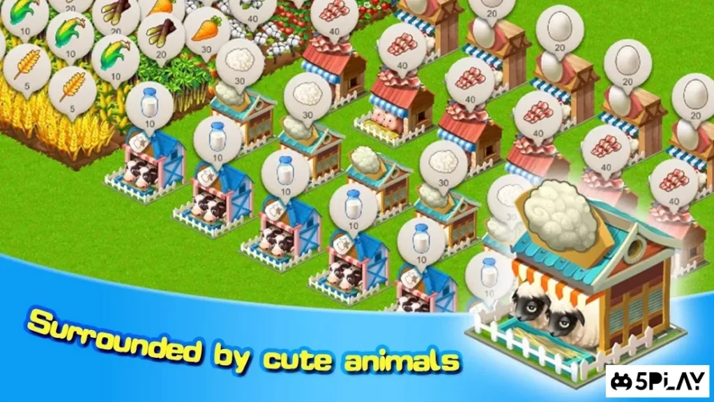 Sim Farm - Harvest, Cook & Sales screenshot