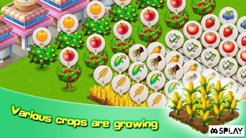 Sim Farm - Harvest, Cook & Sales screenshot