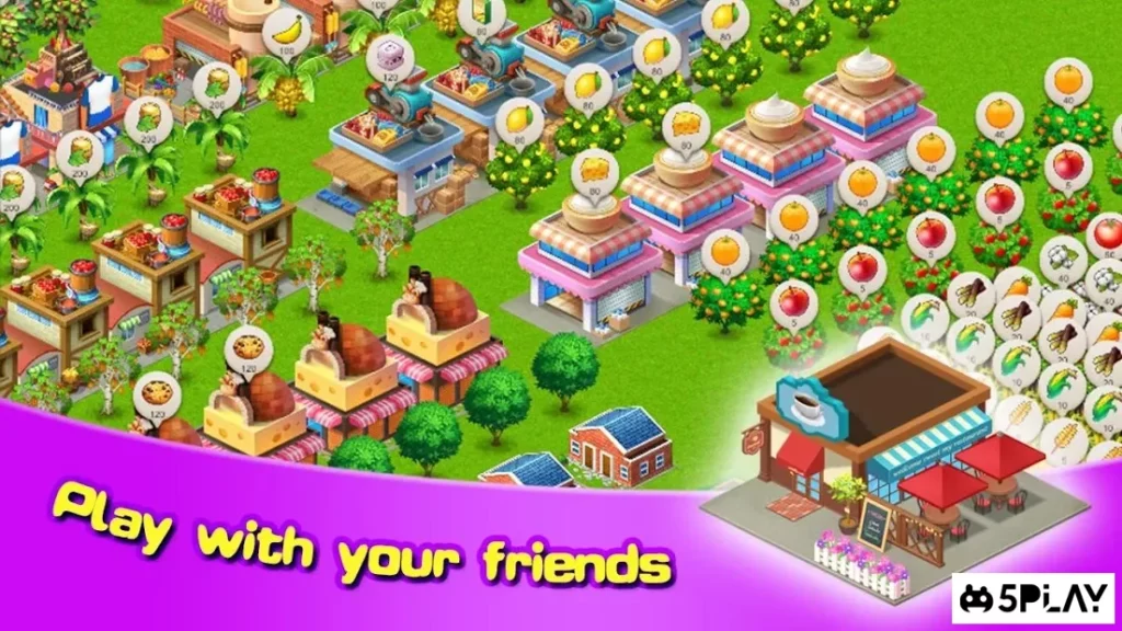Sim Farm - Harvest, Cook & Sales screenshot