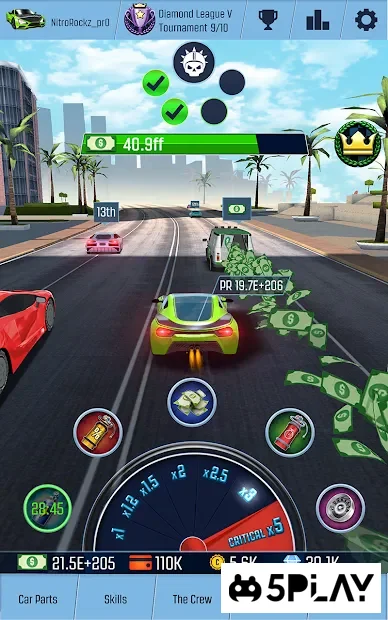 Idle Racing GO: кликер-симулятор нелегальных гонок screenshot