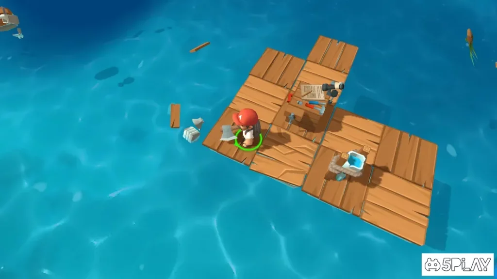 Epic Raft: Fighting Zombie Shark Survival screenshot