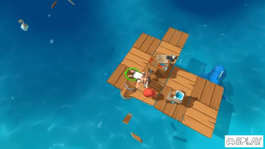 Epic Raft: Fighting Zombie Shark Survival screenshot