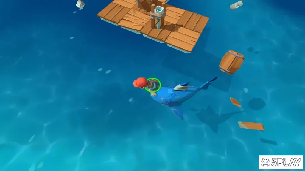 Epic Raft: Fighting Zombie Shark Survival screenshot