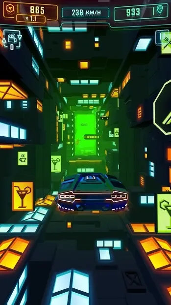 Neon Flytron screenshot