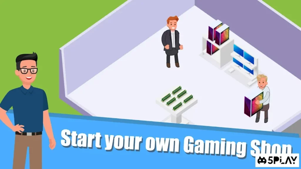 Gaming Shop Tycoon - Idle Shopkeeper Tycoon Game screenshot