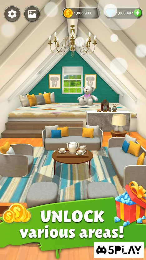 Home Memory: Word Cross & Dream Home Design Game screenshot