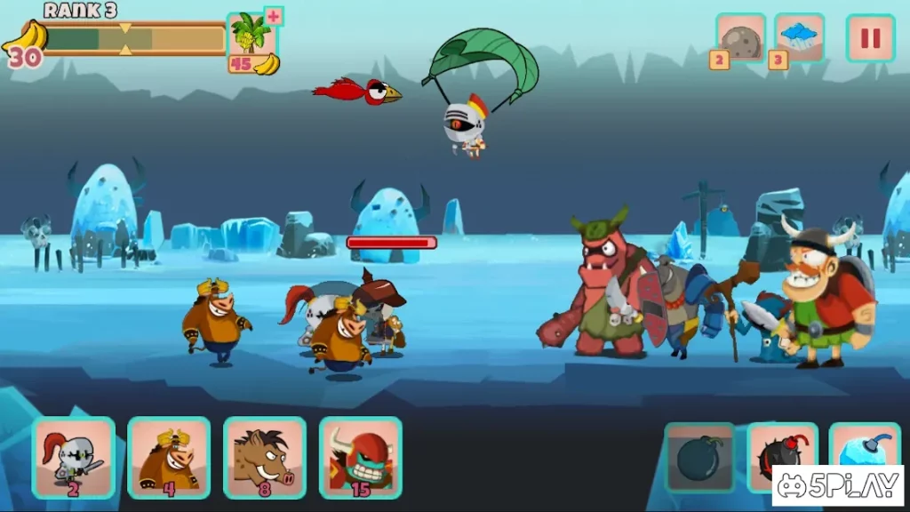 Castle Monsters: Battle of Hero Warriors screenshot