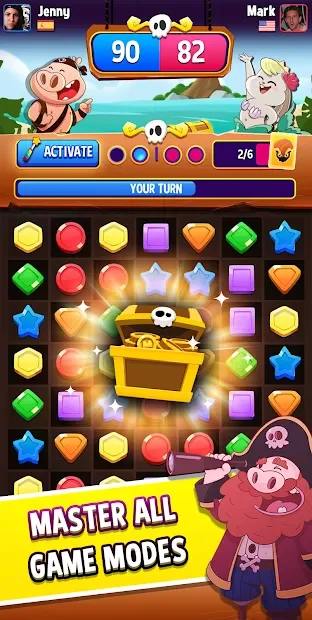 Match Masters - Игра-головоломка 3-в-ряд screenshot