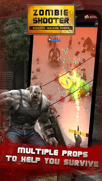 zombie shooter: shooting walking zombie screenshot