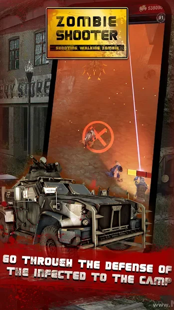 zombie shooter: shooting walking zombie screenshot