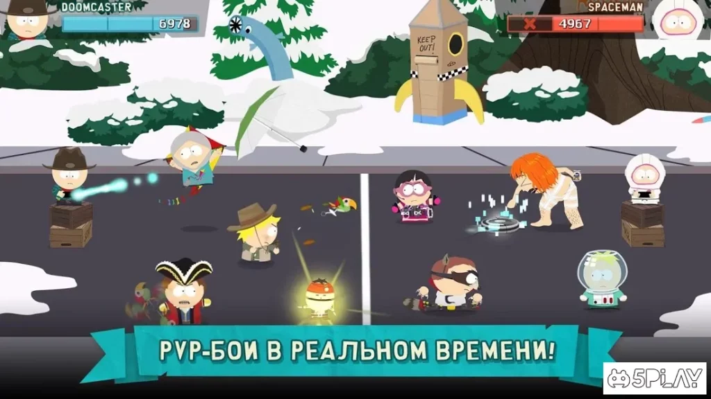 Южный Парк: Разрушитель Мобил screenshot