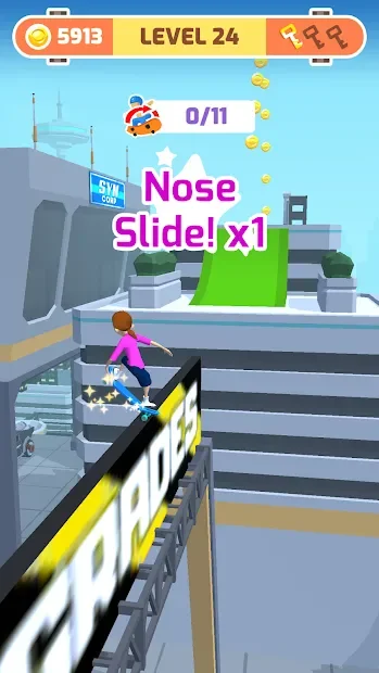 Skater Race screenshot
