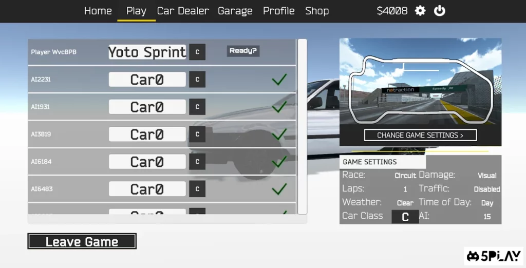 Tuner Z - Car Tuning and Racing Simulator screenshot