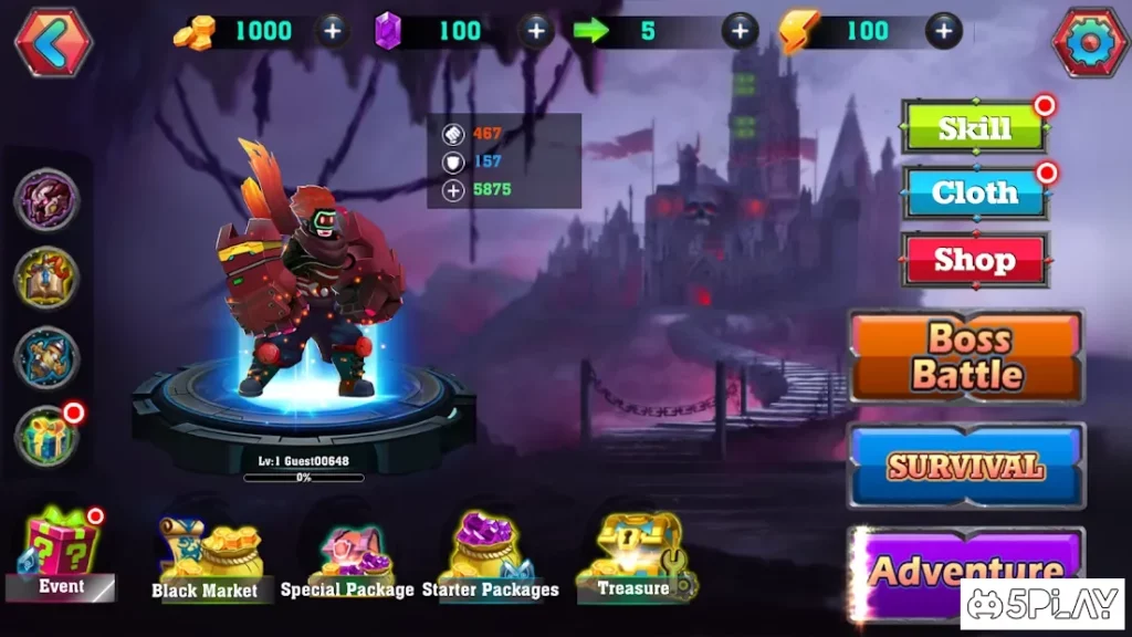 Hero Brave: Battle of Dragon screenshot