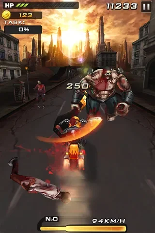 Death Moto 2 : Zombile Killer - Top Fun Bike Game screenshot