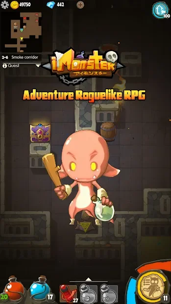 I Monster-Roguelike RPG Legends,Dark Dungeon screenshot