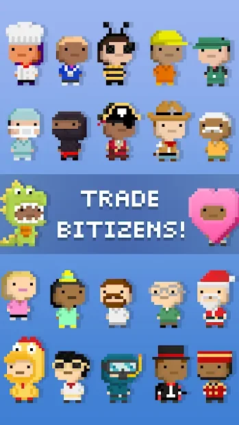 Tiny Tower - 8 Bit Life Simulator screenshot