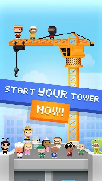 Tiny Tower - 8 Bit Life Simulator screenshot