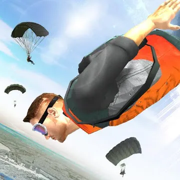 Симулятор полета Wingsuit - 3D Flying Game icon