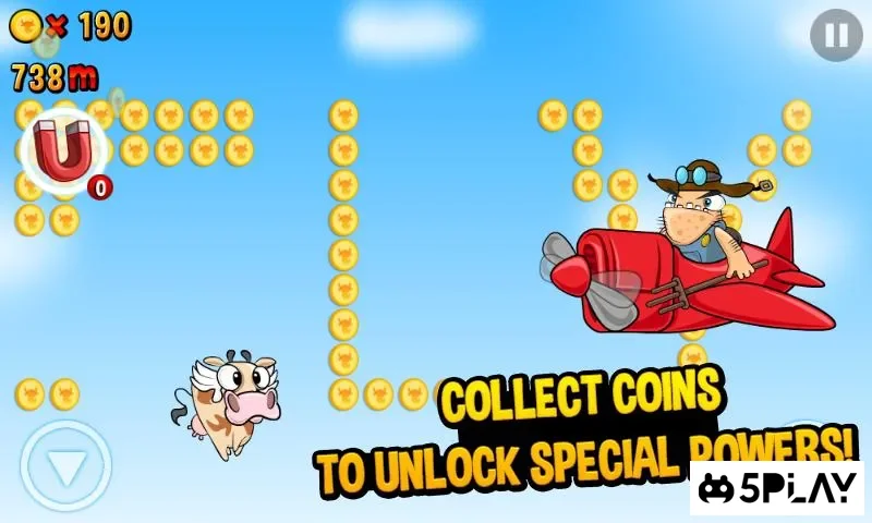 Беги Корова Беги (Run Cow Run) screenshot