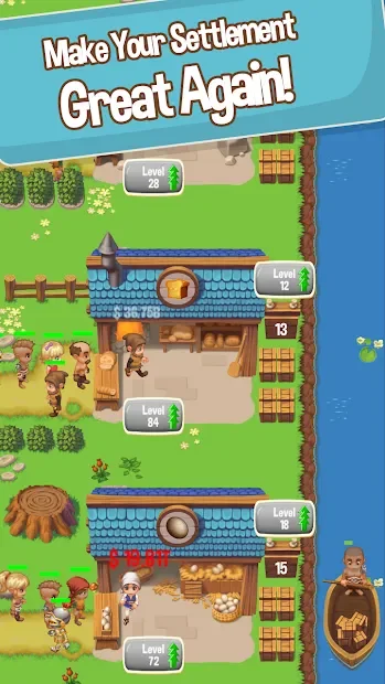 Idle Settlers: Medieval Trading Tycoon screenshot