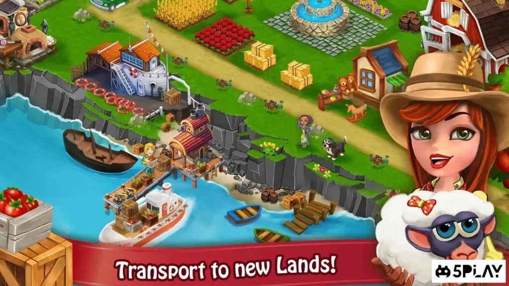 Farm Day Village фермер: Offline игры screenshot