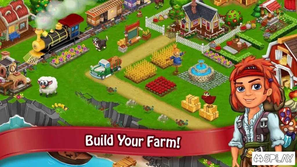 Farm Day Village фермер: Offline игры screenshot