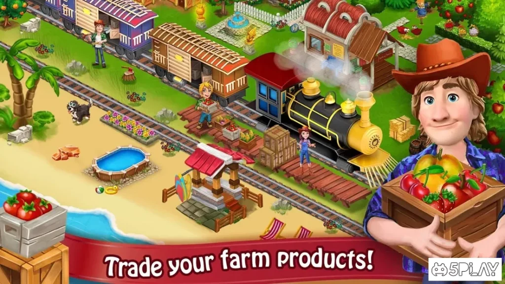 Farm Day Village фермер: Offline игры screenshot