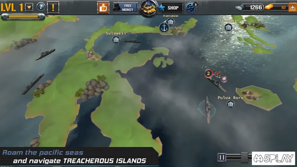 Naval Warship: Pacific Fleet screenshot