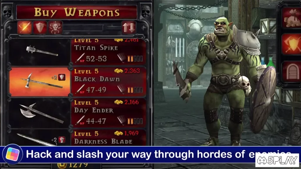 ORC: Vengeance - Wicked Dungeon Crawler Action RPG screenshot