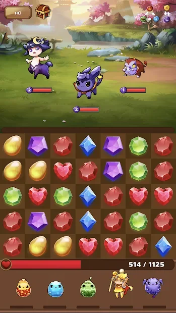 Monster House: Legendary Puzzle RPG Quest screenshot