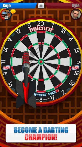 PDC Darts Match screenshot
