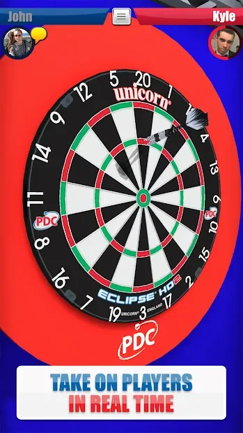 PDC Darts Match screenshot