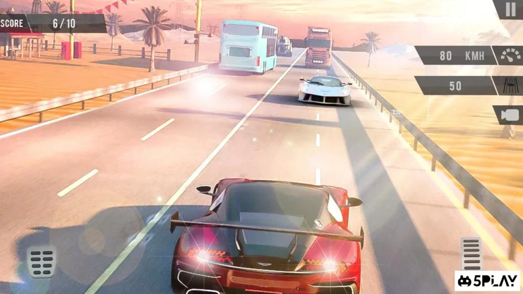 Traffic Racer Highway Car Driving Racing Game screenshot
