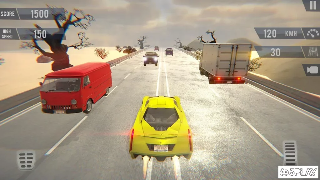 Traffic Racer Highway Car Driving Racing Game screenshot