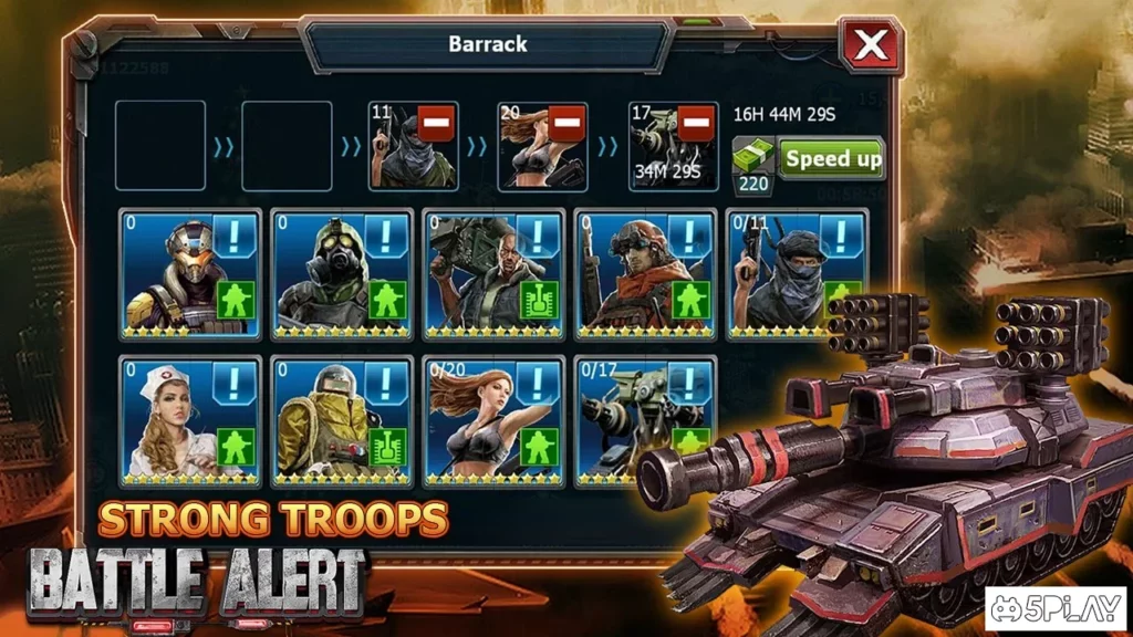 Battle Alert : War of Tank screenshot