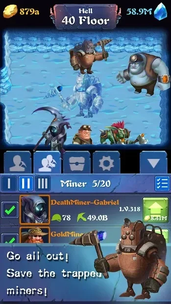 Mine Legend - Idle Miner Game screenshot
