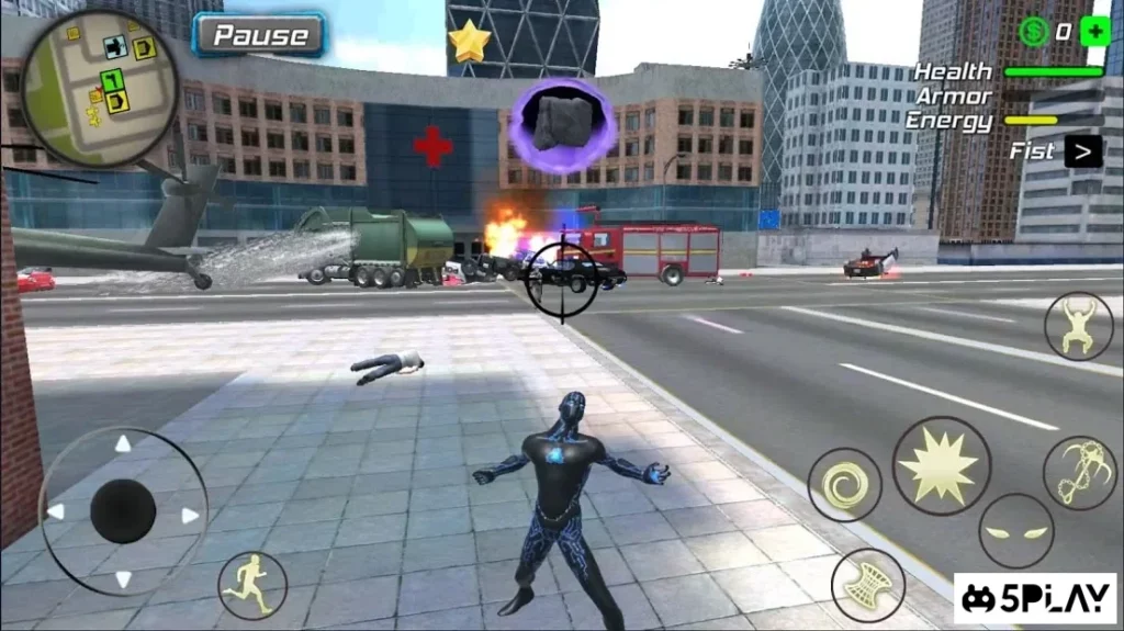 Black Hole Hero : Vice Vegas Rope Mafia screenshot