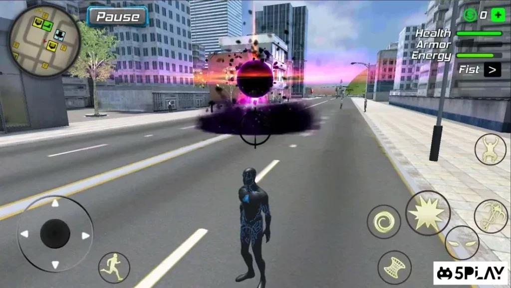 Black Hole Hero : Vice Vegas Rope Mafia screenshot
