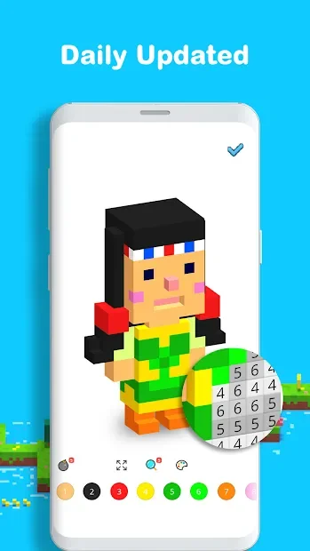 Voxel - 3D Раскраска книжки screenshot
