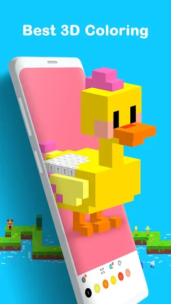 Voxel - 3D Раскраска книжки screenshot